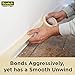 Scotch Contractor Grade Masking Tape, 0.94 in x 60.1 yd (24mm x 55m), 1 Roll