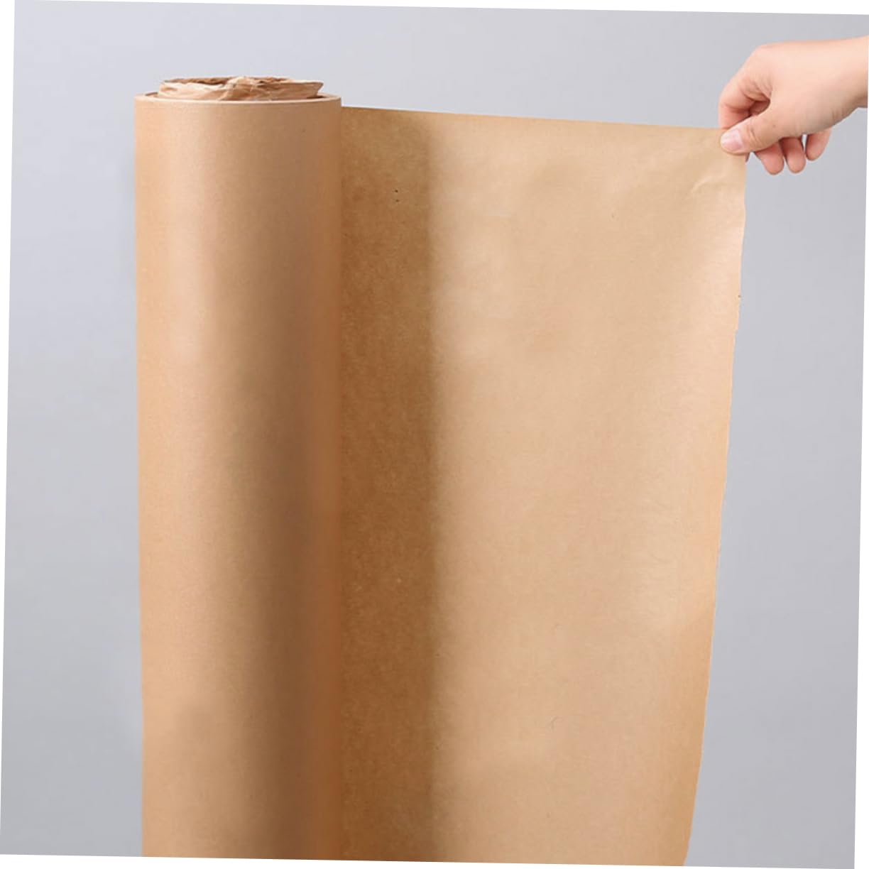 SEWACC 1 Rouleau Papier Papier à Colis Marron D'expédition Babillard D'emballage Postal Kraft D'emballage De Fleurs Pure Pulpe De Bois