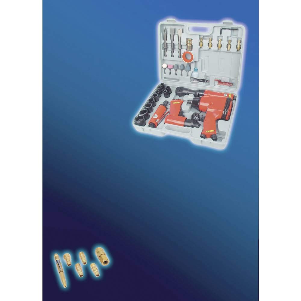 Mannesmann - M15033 - Juego de herramientas neumáticas, 33 piezas