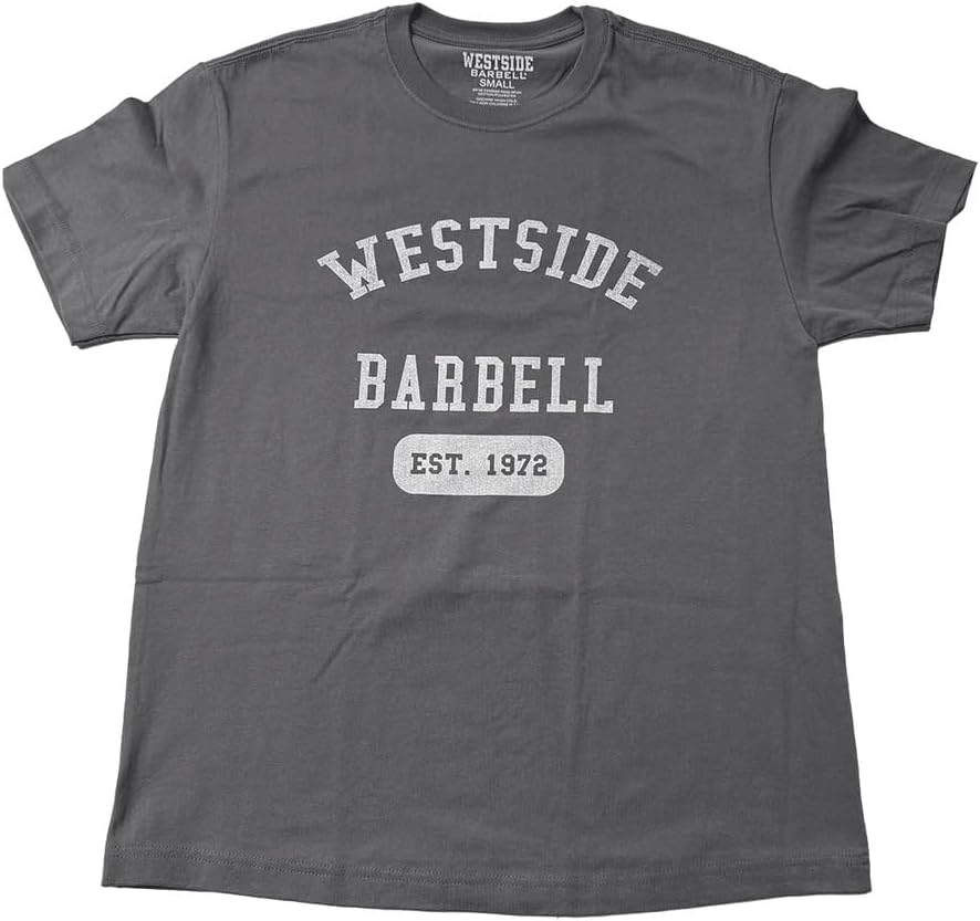 Westside Barbell Est. 1972 T-Shirt, Heavyweight Cotton, Classic Fit, Men's