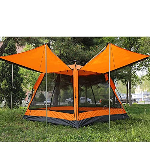 Tente automatique imperméable double couche 2 à 4 personnes de camping