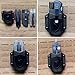 X2TKTACT Multi-Tool Sheath for LEATHERMAN Wave, Multi Tool Sheath Holder Cover Belt Holster w/MOLLE Compatible Clip (Black)