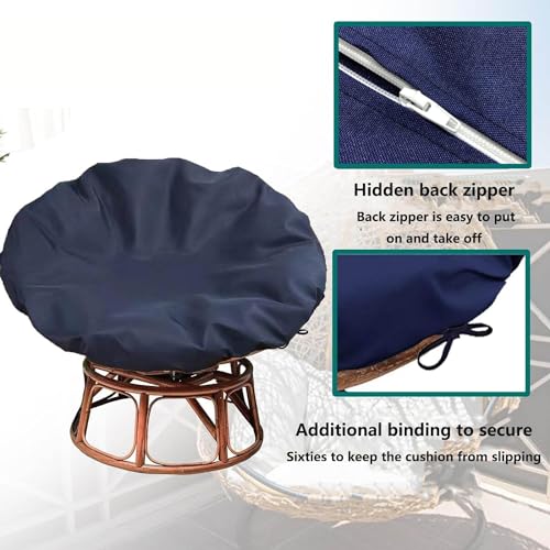 Housse de coussin de chaise imperméable avec fermeture éclair 180cm - 3