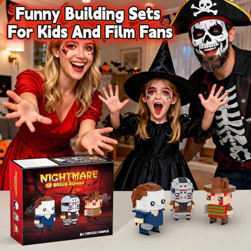 Build Your Own Halloween Horror Action Figures with This 440-Piece Compatible Set - Image 5