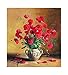 GMMH Diamond Painting Juego de 40x 50Diamante Pintura Bordado Mano Manualidades mosaicos Flores Cesta Amapolas Amapolas