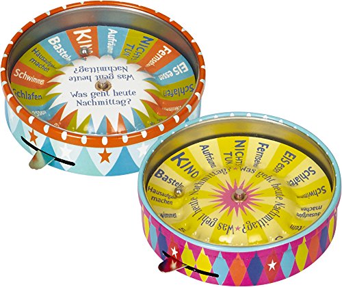 Preisvergleich Produktbild DIE SPIEGELBURG 14627 Mini-Roulette Entscheidungshelfer Bunte Geschenke - 1 Stück
