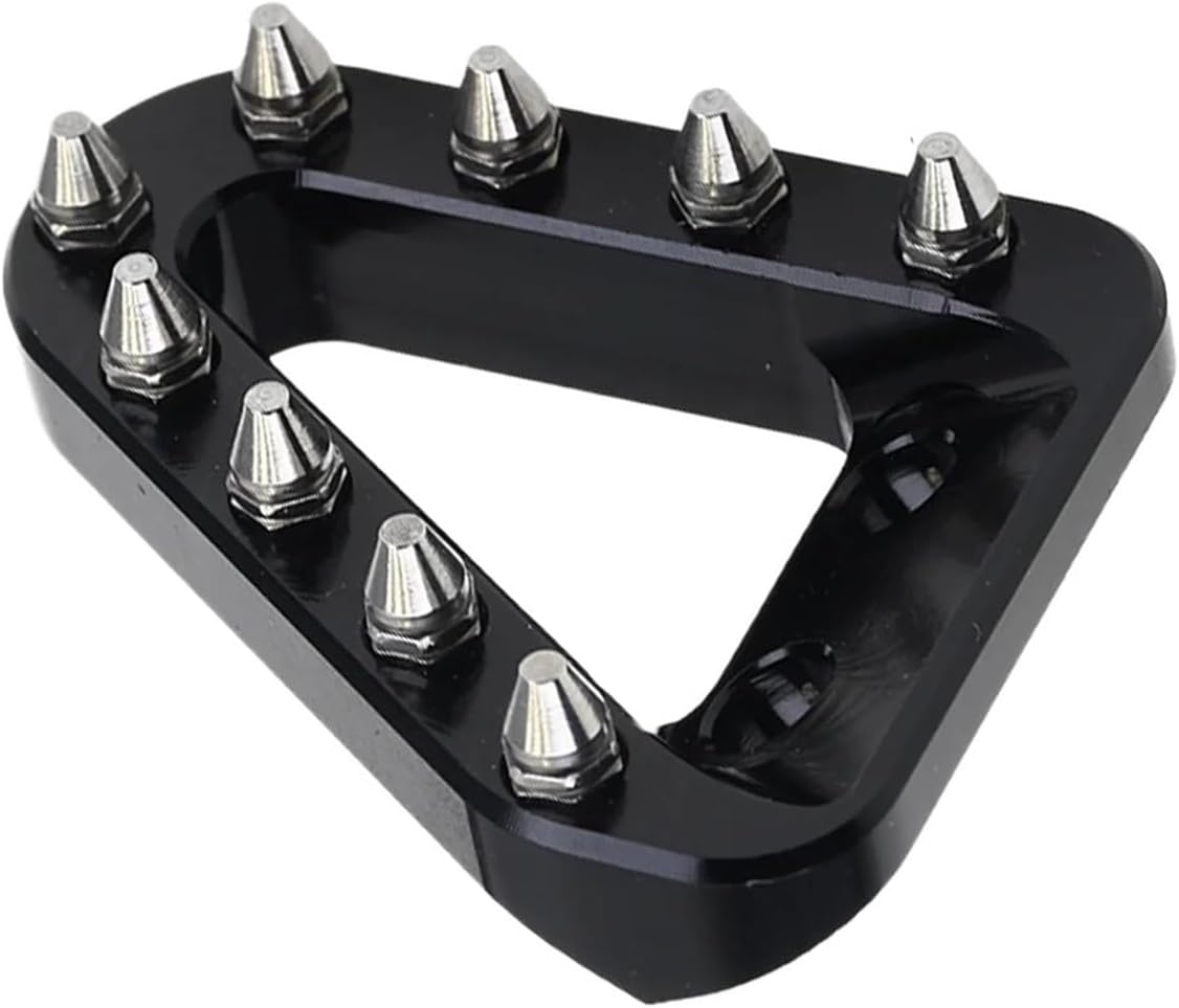 Motorcycle Brake Pedal Step Tip Plate Fit for K-tm SX SXF EXC EXCF XCW XC XCF Fit for Husqvarna 125 150 250 2016-2024(01 Silver)