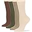 Brown, Olive Green, Khaki, Light Beige (A09)