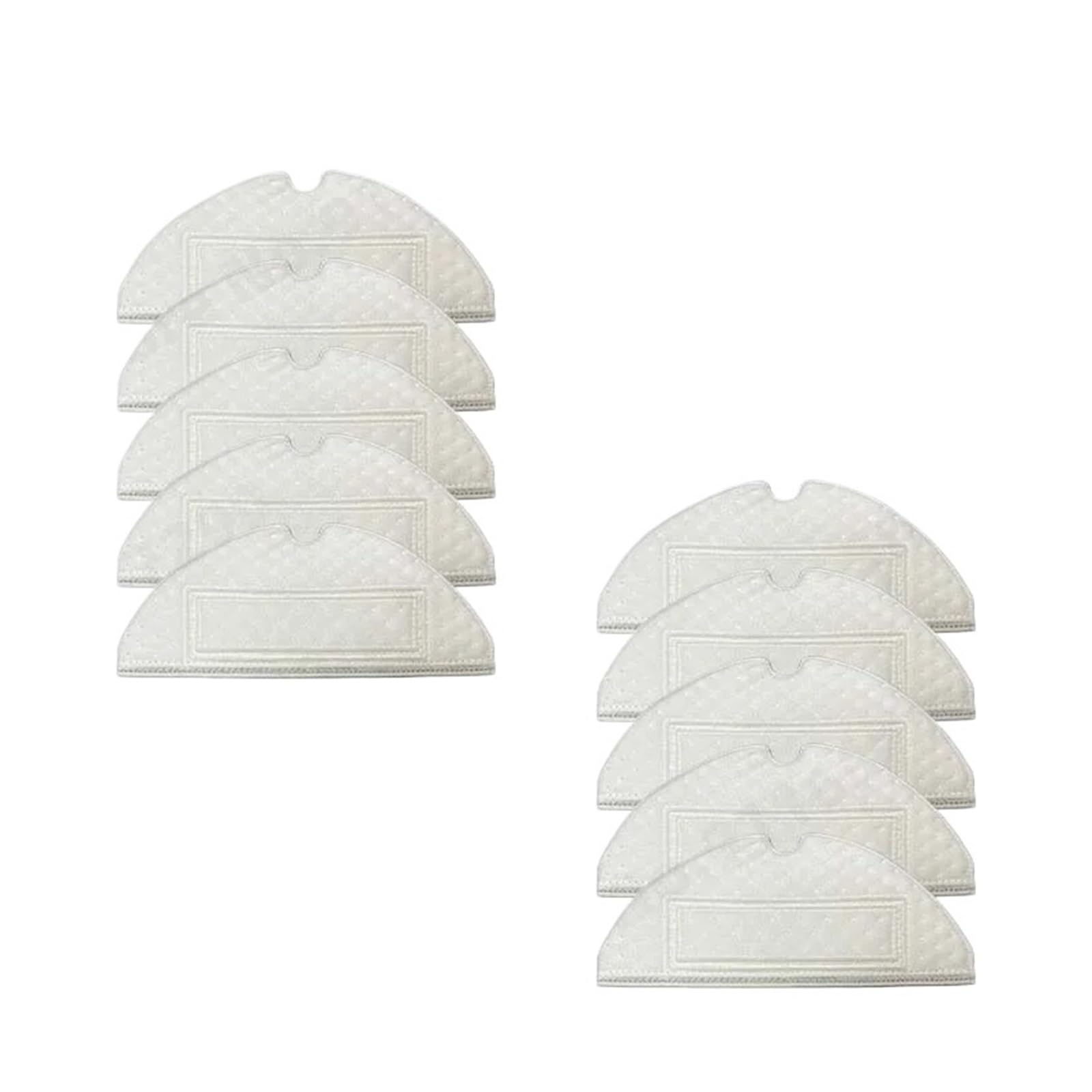 HIZON Disposable Rag Vibrating Mop Spare Parts Sweeping Robot Accessories，Compatible For Roborock， T7S / T7S Plus / S7(SET4)