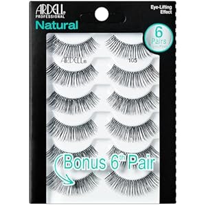 Natural 105 Black – 6 Pairs pack