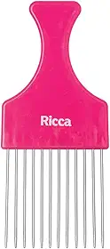 Ricca Pente Garfo Cachos Metal