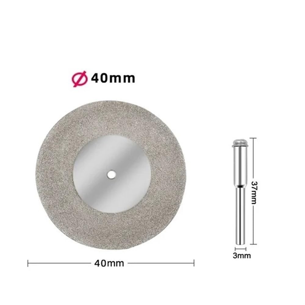 Diamentowe brzeszczoty do pił, Diamentowa tarcza szlifierska 40/50/60 mm do elektronarzędzi(40mm)