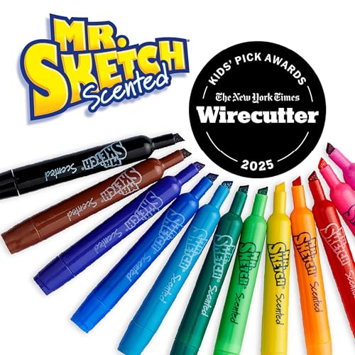 Image of Mr. Sketch Scented Markers, Ultimate Pack, Chisel and Fine Tips, Assorted Colors, 40 Count