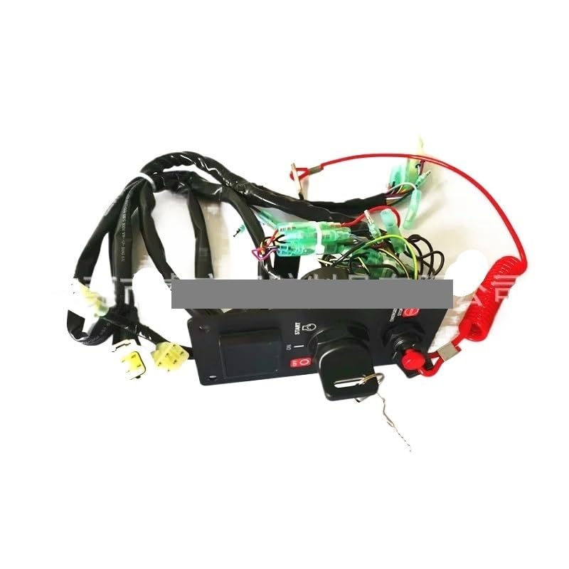 Outboard Motor Marine Ignition Start Key Switch Panel 06323-ZZ5-764 Compatible with H Boat Engine Electric Parts
