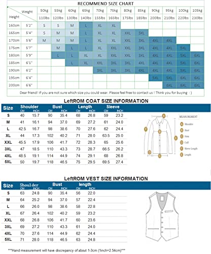 HNFYSMQL (Jaqueta + Colete + Calça) Terno formal de negócios masculino cor pura conjunto de três peç