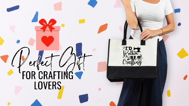 Bolso Tote de Lona para Manualidades con Cierre y Correa miniatura 7