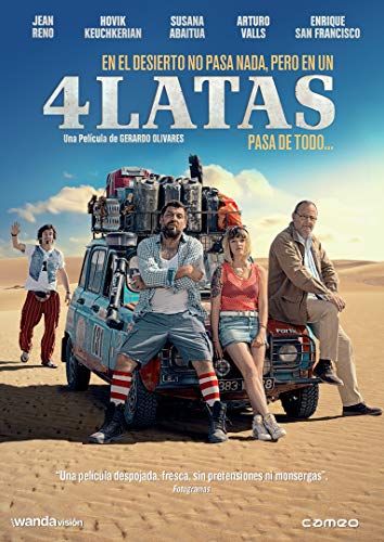 4 Latas DVD Película de Aventuras y Comedia en Carretera 2