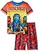 Lego Ninjago Little Boys' 2-Pc Pajama Short Set, Red, 6/7