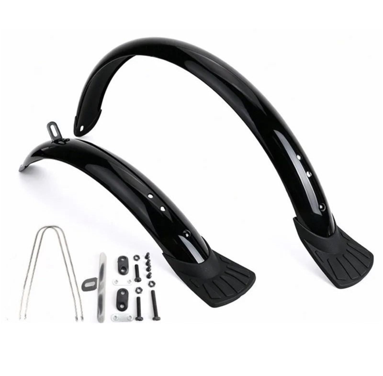 Guardabarros para Bicicletas Guardabarros Delantero y Trasero para Bicicleta 412 SP8, Juego de Bicicleta Plegable de 16/20 Pulgadas salpicaderos Delantero Trasero