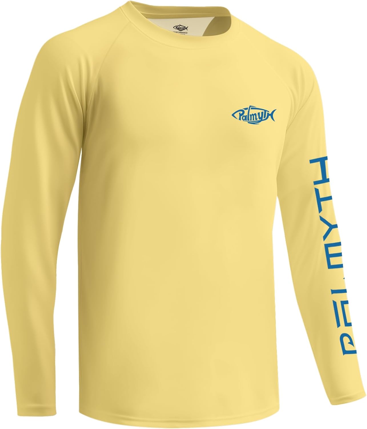 Palmyth Mens Fishing Shirts Long Sleeve Sun Protection Shirts UPF 50+ Rash Guard T-Shirt Tee - Image 4