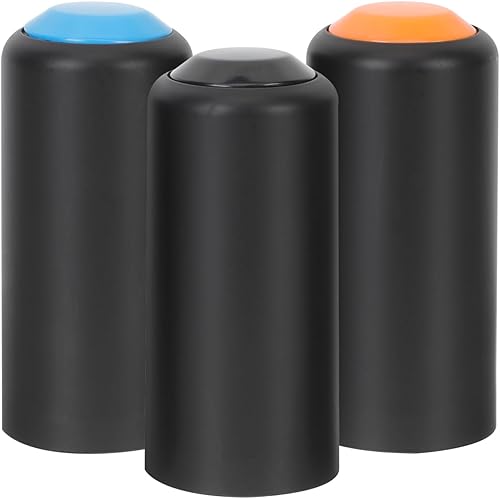 SUPVOX Accesorios para micrófono, tapa de batería de micrófono, 3 piezas, tapas de batería de micrófono, tapa de rosca compatible con Shure