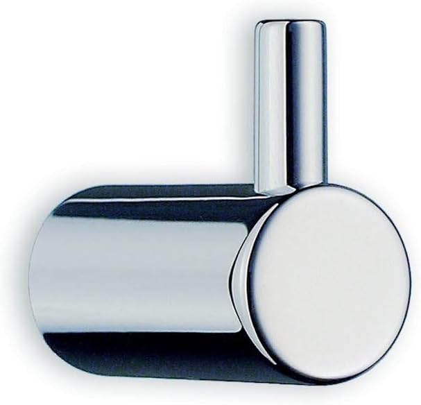 BK072 Single Hook, Chrome Stainless Steel