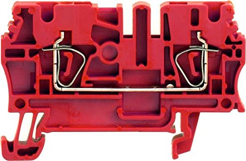 Weidmüller 1683260000 Durchgangsreihenklemme Zugfeder Rot 100 St.