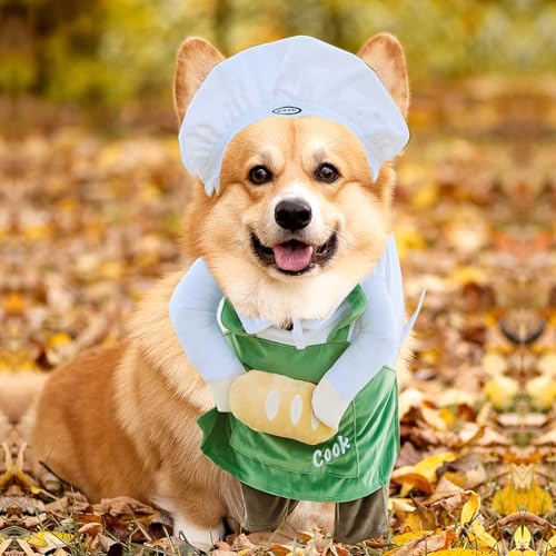 Disfraz de Chef para Perros y Gatos Talla Pequeña miniatura 5