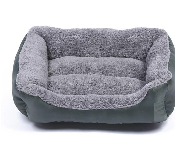 WapaW Polypropylene Dog Bed, Washable Pet Bed Mattress Comfortable, Warming Rectangle Bed For Medium And Large Dogs, Cat Pets (Medium (42 X 54Cm, Black)) (B0CHW873Y2) Amazon Price History, Amazon Price Tracker