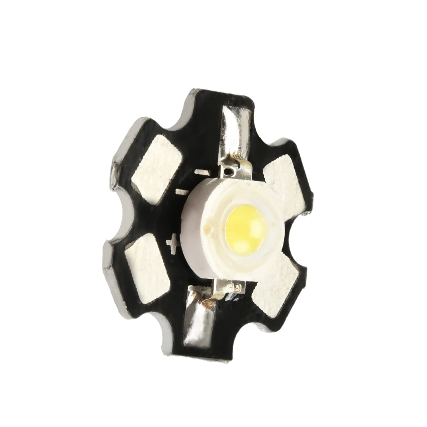 Othmro Ad alta potenza LED Light Star Chip Bianco 1W 3.0-3.7V 350mA Base In Alluminio 20mm Dissipatore di Calore Ad Alta Luminosa Integrata Chip LED Lampadina FAI DA TE 1 PZ