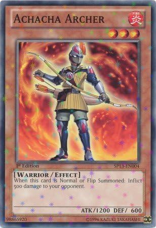 Yu-Gi-Oh.achacha Archer (sp13-en004)Star Pack 20131st editionStarfoil raro
