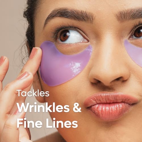 mCaffeine Black Tea Complex™ Hydrogel Under Eye Patches with Vegan Collagen Peptide | Anti Ageing | Boosts Collagen by 80% | Cooling Under Eye... - Image 2