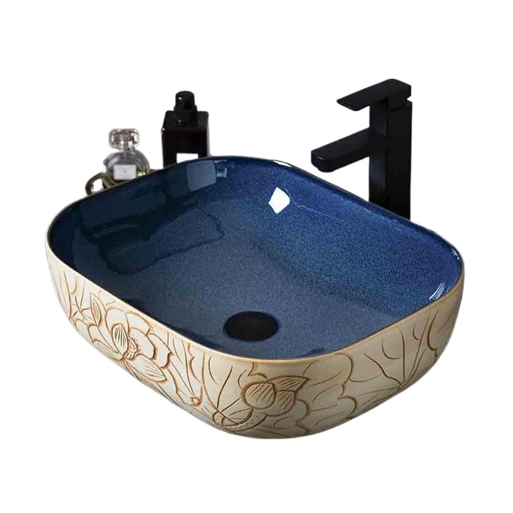 Lavabo da appoggio Lavabo da Appoggio Patio Bagno in Ceramica