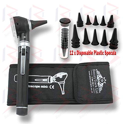 BeautyTrack F.O Mini Otoscope Auriscope Fiber Optic Ent Medical Diagnostic Examination Gp Students Nurses Ear Care - Image 3
