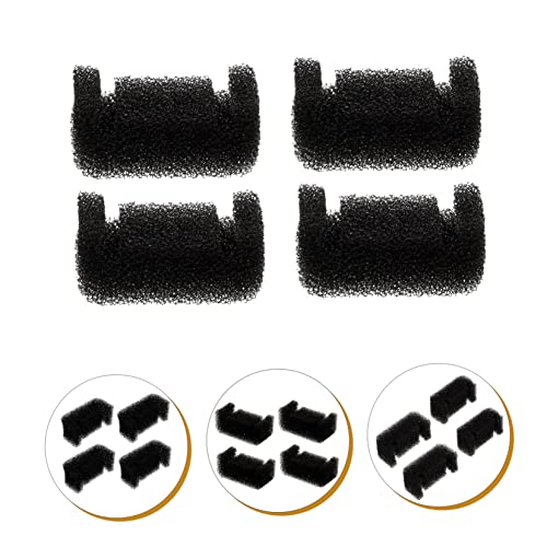 Beavorty 4 piezas filtros esponja para fuente de agua mascotas miniatura 3