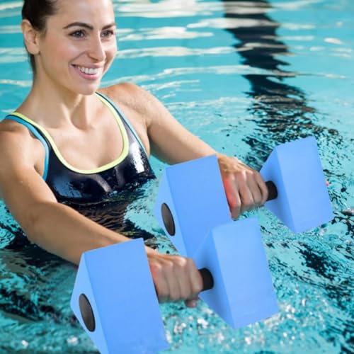 Mancuerna triangular de agua para natación y entrenamiento miniatura 6