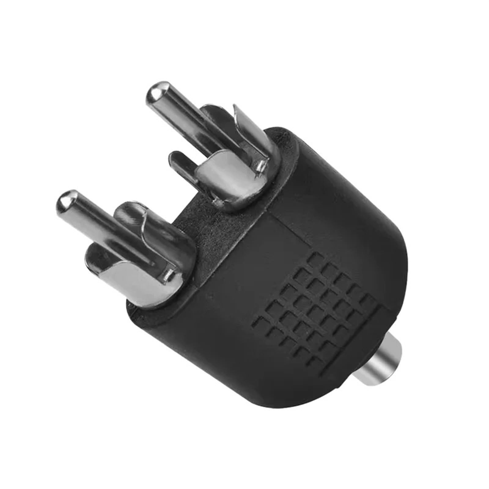 Adaptador RCA hembra de 5 piezas a 2 RCA macho, conector divisor en Y, conector de audio AV, convertidor de audio for computadora, TV y MP3.(100PCS)