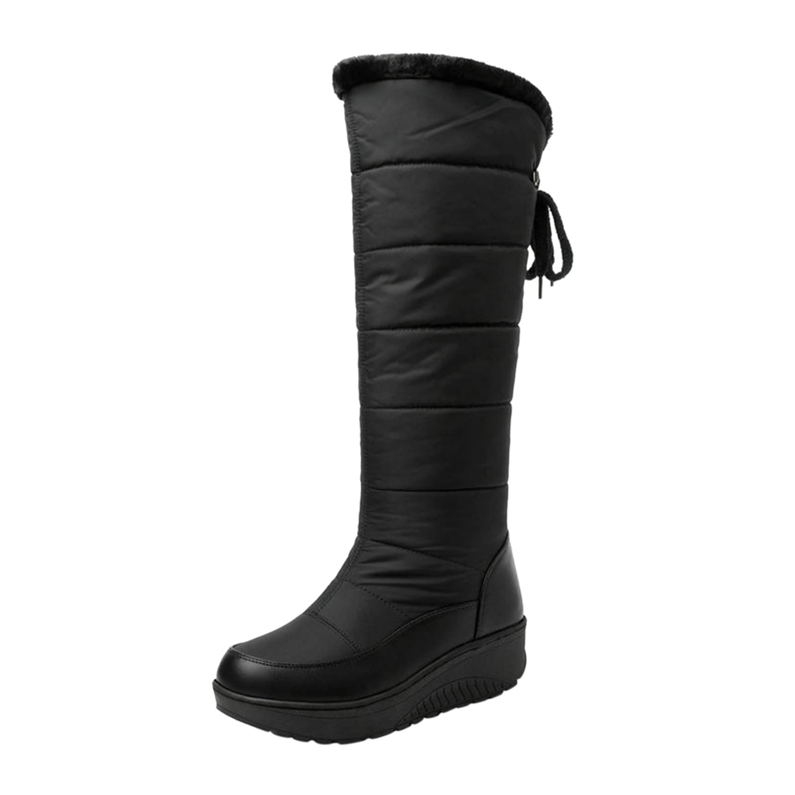 Stivali Pioggia Donna Fashion Lunghi con Cerniera Laterale E Lacci con Motivo Stampato Giardino Impermeabili Stivali Wellington per Donna Stivaletti Motivo Stampato a Fashion Scarpe da