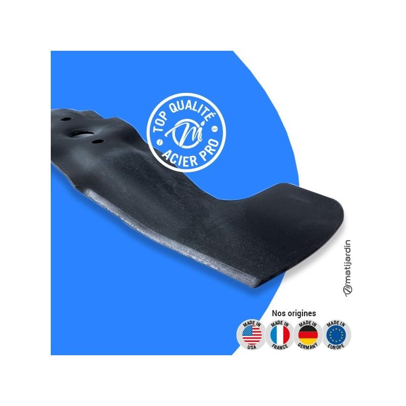 Matijardin - Lames tondeuse compatible avec Honda HRX 537, HRX 537 VKEA. Les 2