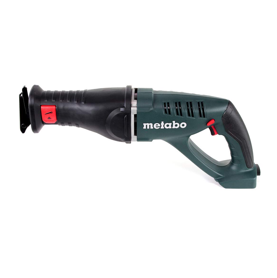 Metabo Akku-Säbelsäge ASE 18 LTX (602269850) 18V ; Karton, Akkuspannung: 18 V, Hubzahl bei Leerlauf: 0 - 2700 /min, Sägeblatthub: 30 mm