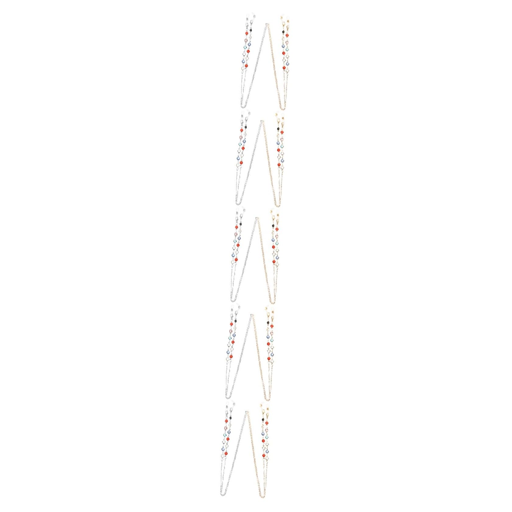 BESPORTBLE Cadena De Gafas Correa Gafas Correa Para Gafas Moda Cadena Para Colgar Gafas En El Cuello Cable Cadenas De Anteojos De Mujer Cadena De Anteojos Gel De Sílice