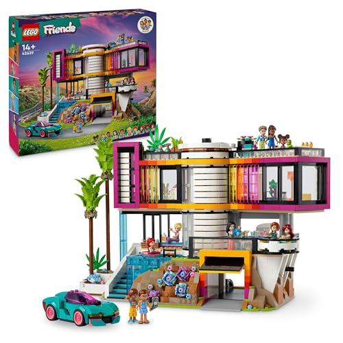 LEGO Friends La Villa Moderne d’Andréa - Jouet Maison de 4 étages à Construire avec 11 Personnages - Jeu de Construction Familial pour Ados - Belle idée...