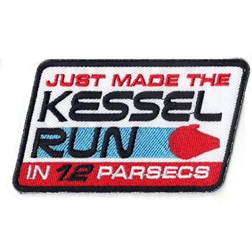 Patch brodé Han Solo Kessel Run Disney Star Wars aux finitions haute densité