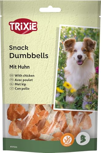TRIXIE Hundeleckerli PREMIO Chicken Bites Hundesnack - herzhaftes Leckerli mit Hähnchenfleisch, ohne Gluten 100 g - 31533
