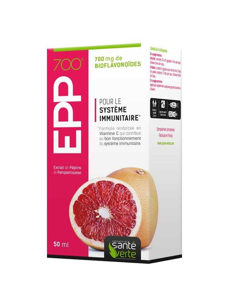Santé Verte EPP 700 Grapefruit Seed Extract for Microbes / Viruses / Bacteria / Fungal Infections 50 ml