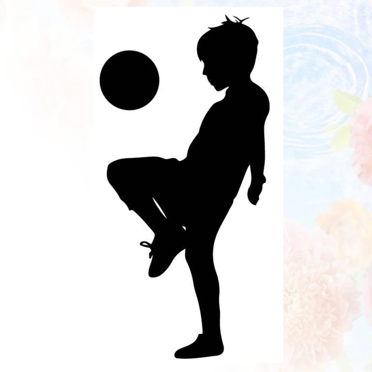 Adesivi Murali da Calcio per Ragazzo Ragazza, Decorazioni per Cameretta Ragazzo Ragazza, Adesivi Decorativi per Camera da Letto Tema Calcio, Vinile Resistente, Facile da Applicare