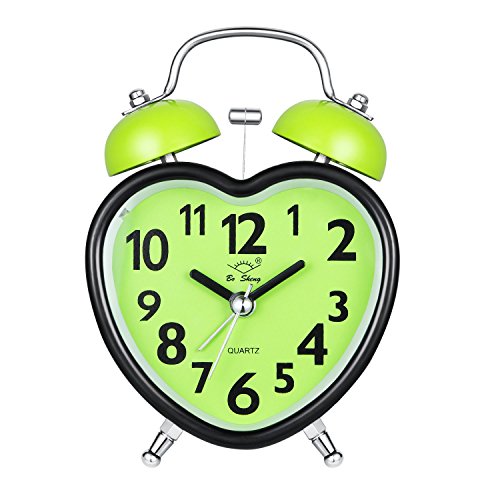 Buy Alarm Clock for Kids, Silent Desk Travel Clock, Cute No Ticking