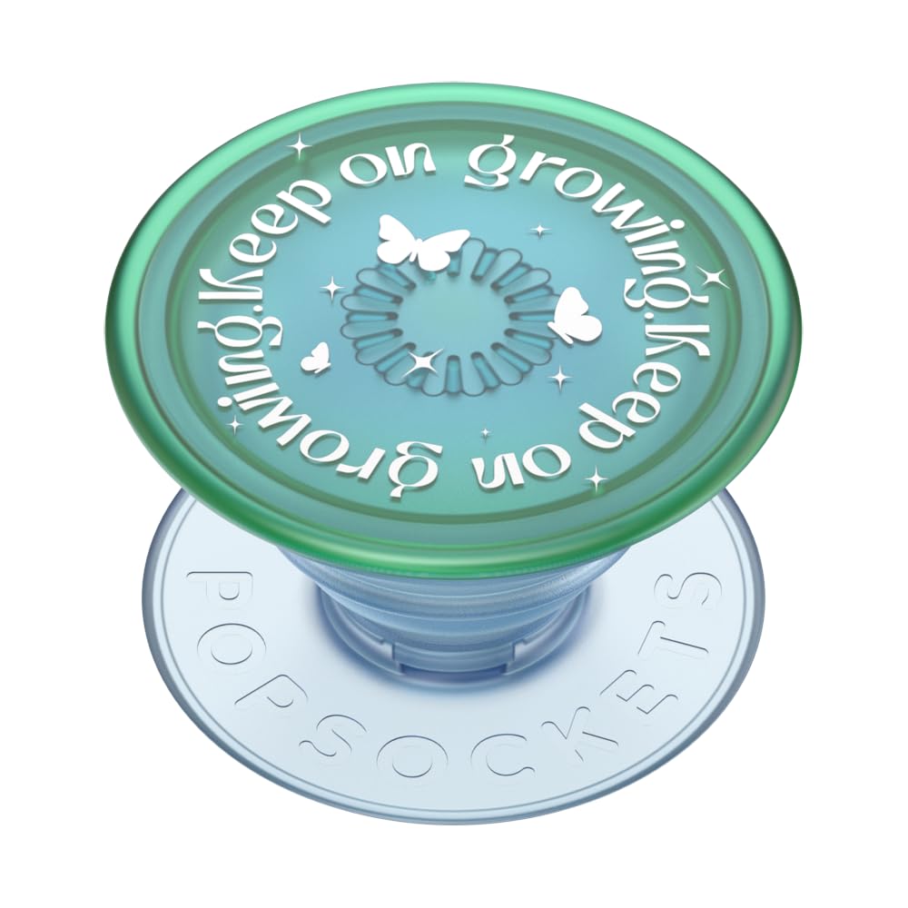 PopSockets Plant-Based Phone Grip with Expanding Kickstand, Adhesive Grip, Eco-Friendly - Keep on Growing