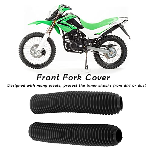 Żółte buty widelca, żółte buty widelca, inne, para amortyzatorów motocyklowych, osłona przeciwpyłowa, zamiennik dla RM125 DR250 DRZ400 400 żółte (czarne)