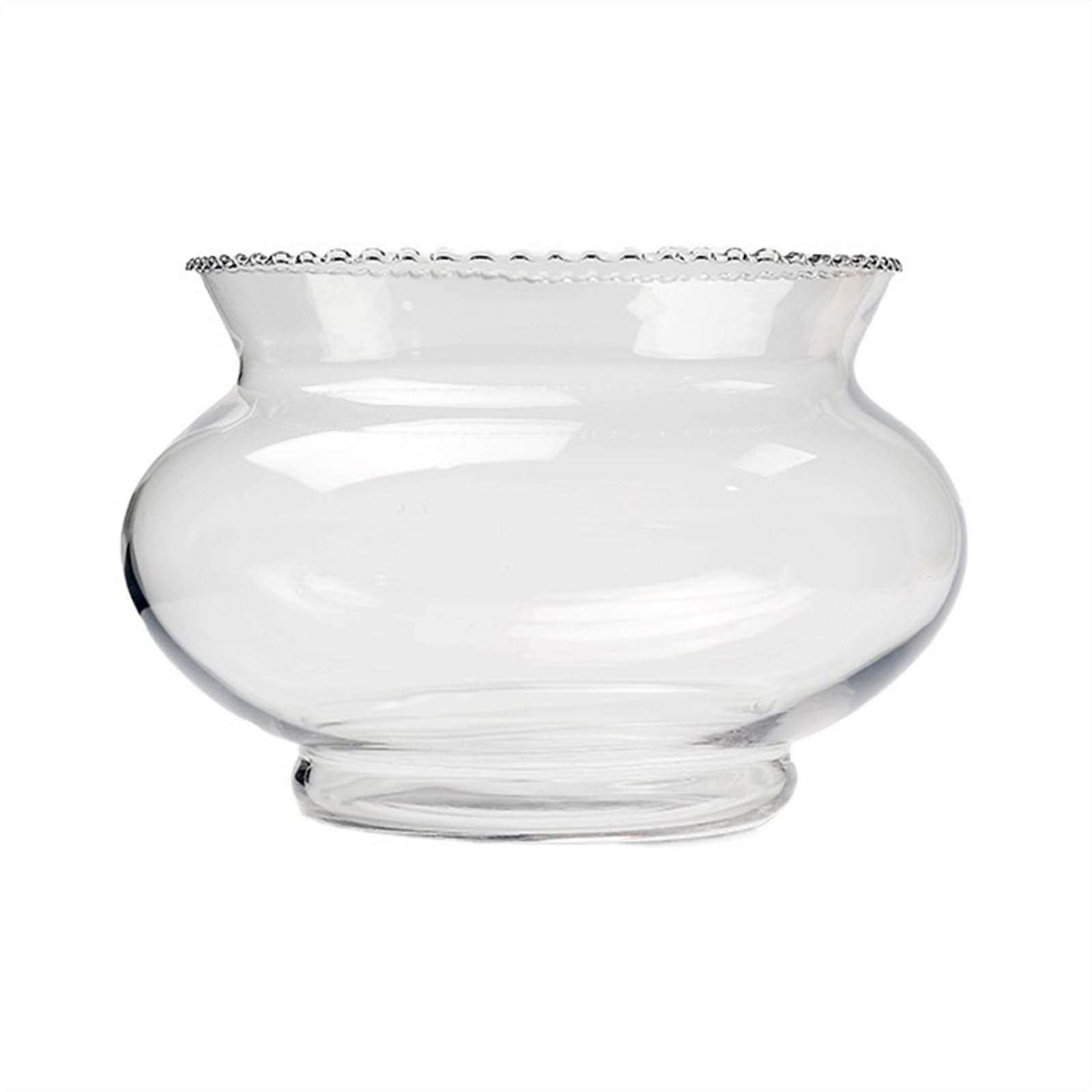 Acuario Tanque de Peces pequeño de Encaje, Tanque de Peces pequeños, Tanque de Tortuga, Vidrio Transparente, Grande, Redondo, for el hogar, pecera, decoración de Oficina, Adornos Acuario ​Estable (Si